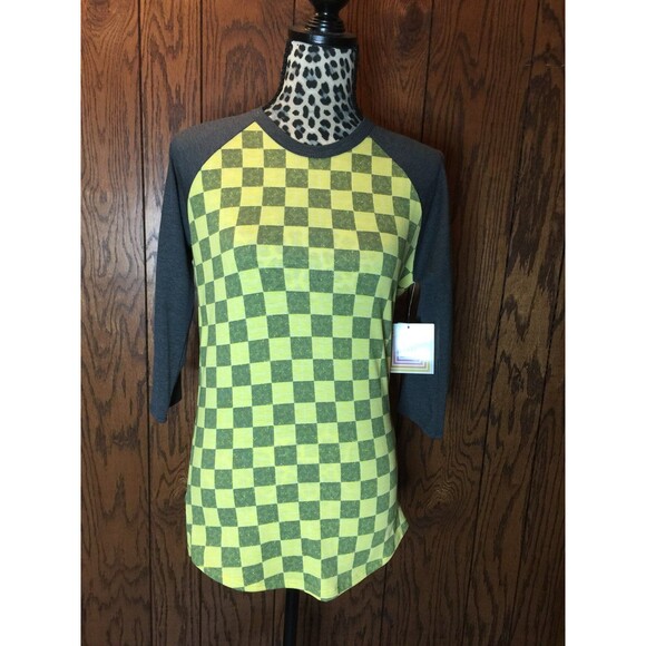 Xxs Lularoe Checkered Randy - Picture 1 of 5